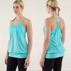 Lululemon No Limits Tank Top Angel Blue Aqua